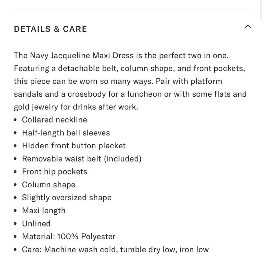 Tuckernuck Navy Jacqueline Maxi Dress - Picture 9 of 11